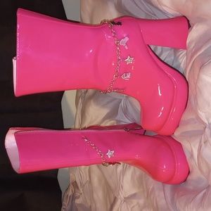 Platform Barbie Boots